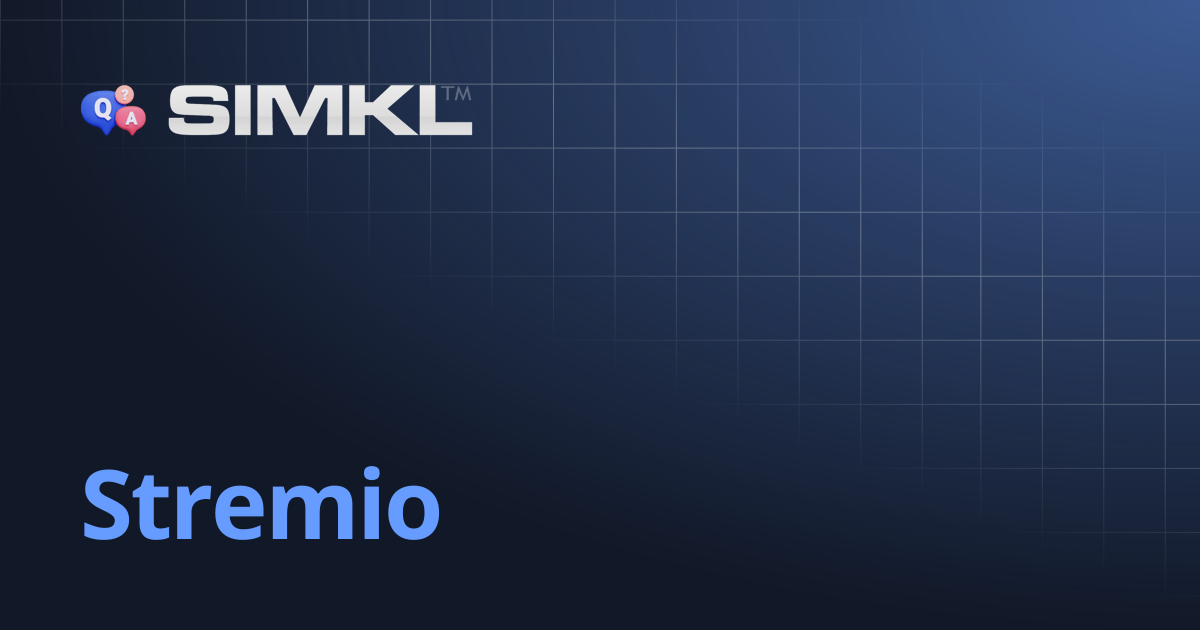 Stremio | How to use Simkl